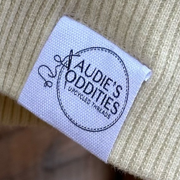 AERIE Upcycled Butterfly Tapestry Patch Ribbed Top - Size XS - Picture 4 of 7